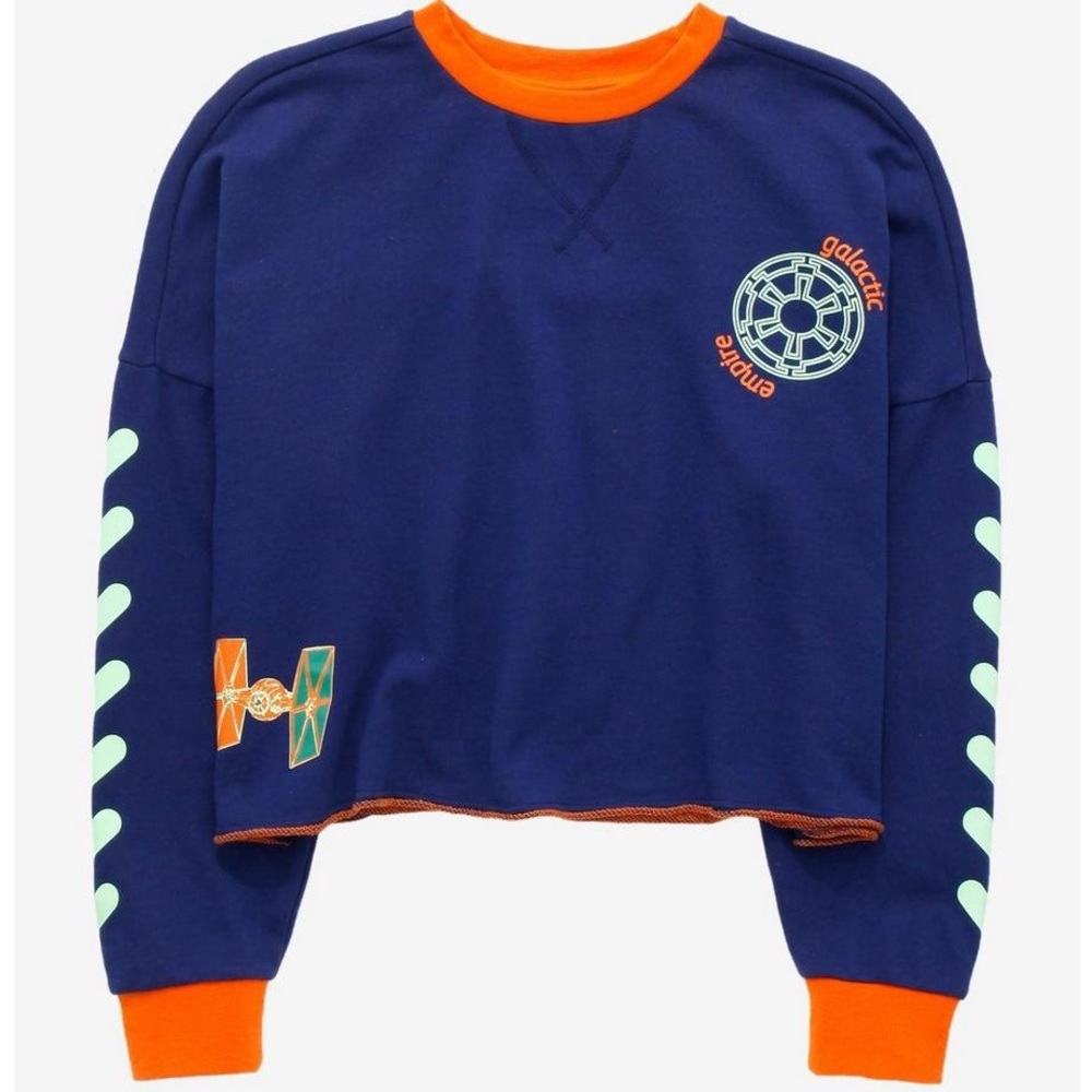 Her Universe Star Wars Galactic Empire Neon Sweatshirt Her Universe Exclusive